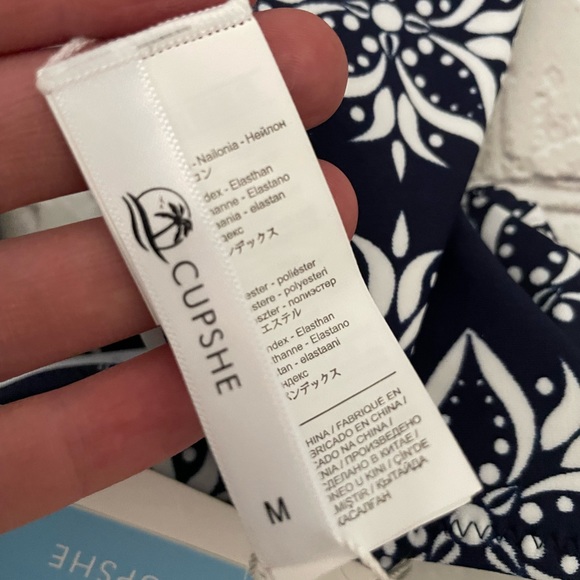 NWT Cupshe Floral Bikini Bottoms - Picture 4 of 5